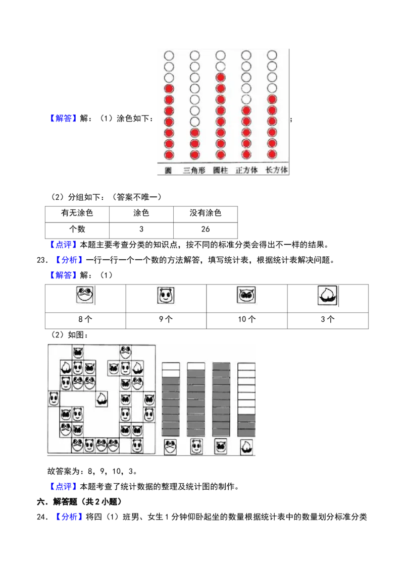 第八单元调查与记录（A卷提升卷单元重点综合测试）-（北师大版）_26春北师大版数学二下_19、赠送其它资料_二年级数学下册（北师大版）_旧版_二年级数学下册（北师大版）_2025版