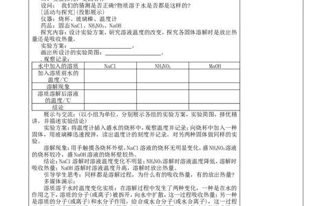 初中化学-九年级-下册第-九-单元教学计划及教案_初中化学_01.人教版初中化学_01.初中化学课件PPT--教案--试题_初中化学&mdash;课件&mdash;教案&mdash;试题-推荐_9年级下课件教案试题_9年级下教案