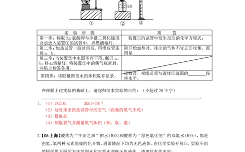 8年中考（2005-2012）全国各地中考化学真题分类汇编第2单元我们周围的空气_初中化学_01.人教版初中化学_01.初中化学课件PPT--教案--试题_初中化学全套_化学试题