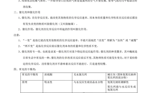 专题20气体的制备（讲）-备战2017年中考化学二轮复习讲练测（原卷版）_初中化学_01.人教版初中化学_07.初中化学中考总复习_备战2017年中考化学二轮复习讲练测（讲）