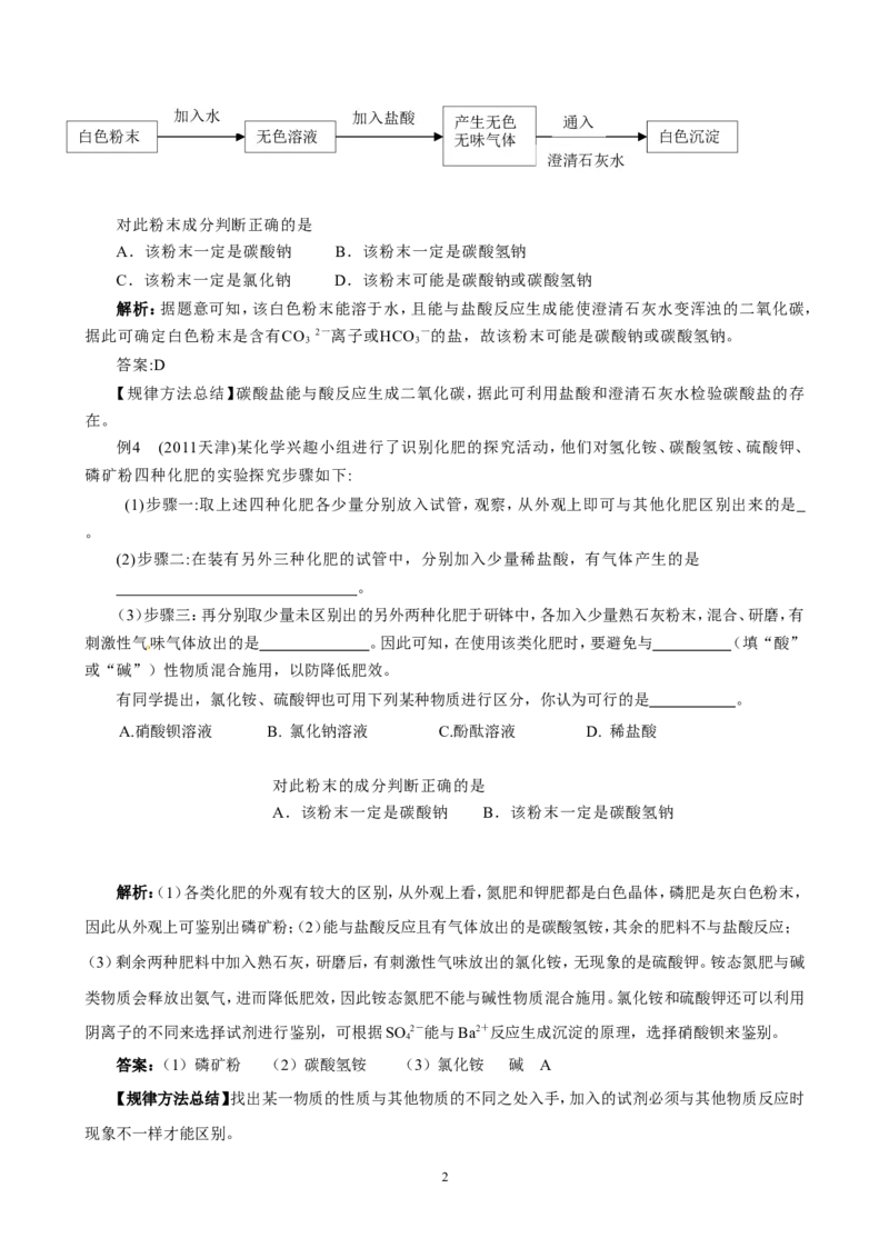 中考化学实验过关专题酸碱盐人教版_初中化学_01.人教版初中化学_01.初中化学课件PPT--教案--试题_初中化学全套_化学试题_化学：中考化学实验与实验操作测试题(10份)