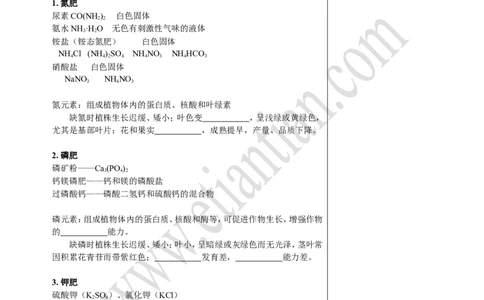 02化学肥料_初中化学_01.人教版初中化学_02.初中化学教学视频_4.初中化学--教学视频_11盐化肥黄勇2