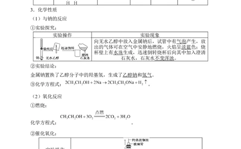《第三节乙醇与乙酸》名师精品教案教学设计_高化_2025春-人教版高中化学_02新版高中化学必修二_9.课件+教案+练习备用_第七章有机化合物