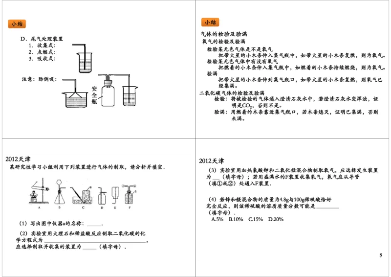中考化学实验专题之气体的性质与制备实验_初中化学_01.人教版初中化学_03.初中化学专项视频_[8926]中考化学难题点睛突破满分班（全国版）