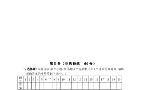 人教版初中化学第十一单元盐化肥单元测试题及答案(二)_初中化学_01.人教版初中化学_01.初中化学课件PPT--教案--试题_初中化学&mdash;课件&mdash;教案&mdash;试题-推荐_9年级下课件教案试题