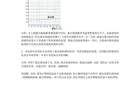 《实验活动8粗盐中难溶性杂质的去除》教材习题解答_初中化学_01.人教版初中化学_01.初中化学课件PPT--教案--试题_初中化学全套_化学教案