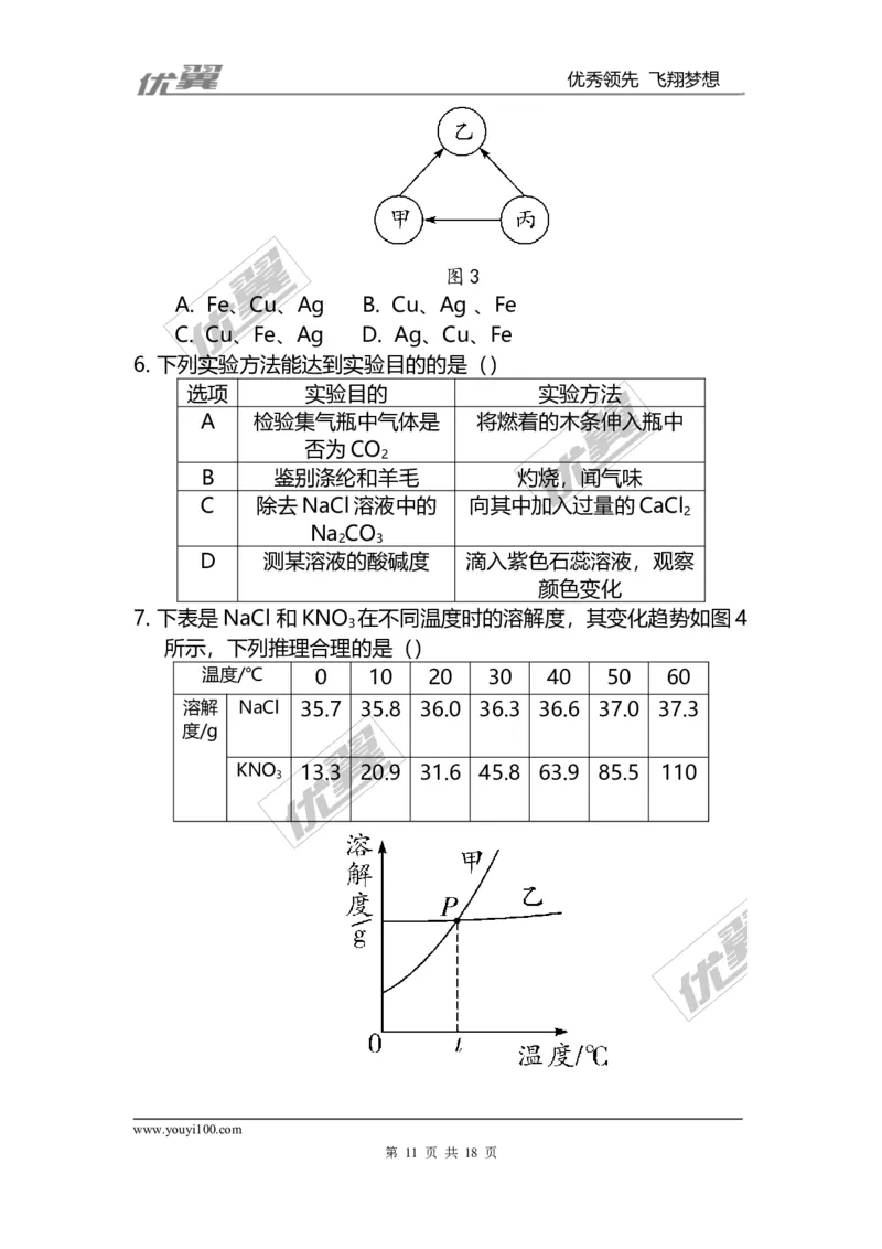 2017年河北省中考化学黑白卷_初中化学_01.人教版初中化学_01.初中化学课件PPT--教案--试题_初中化学全套(课件--教案--配套)_18年初中化学9年级下_18春九化下(RJ)--7.各地真题