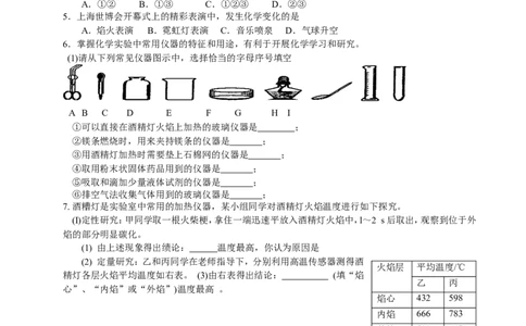 2012年中考复习学案(101页)_初中化学_01.人教版初中化学_01.初中化学课件PPT--教案--试题_初中化学全套_化学教案_化学：中考化学总复习教学案（2套159页）