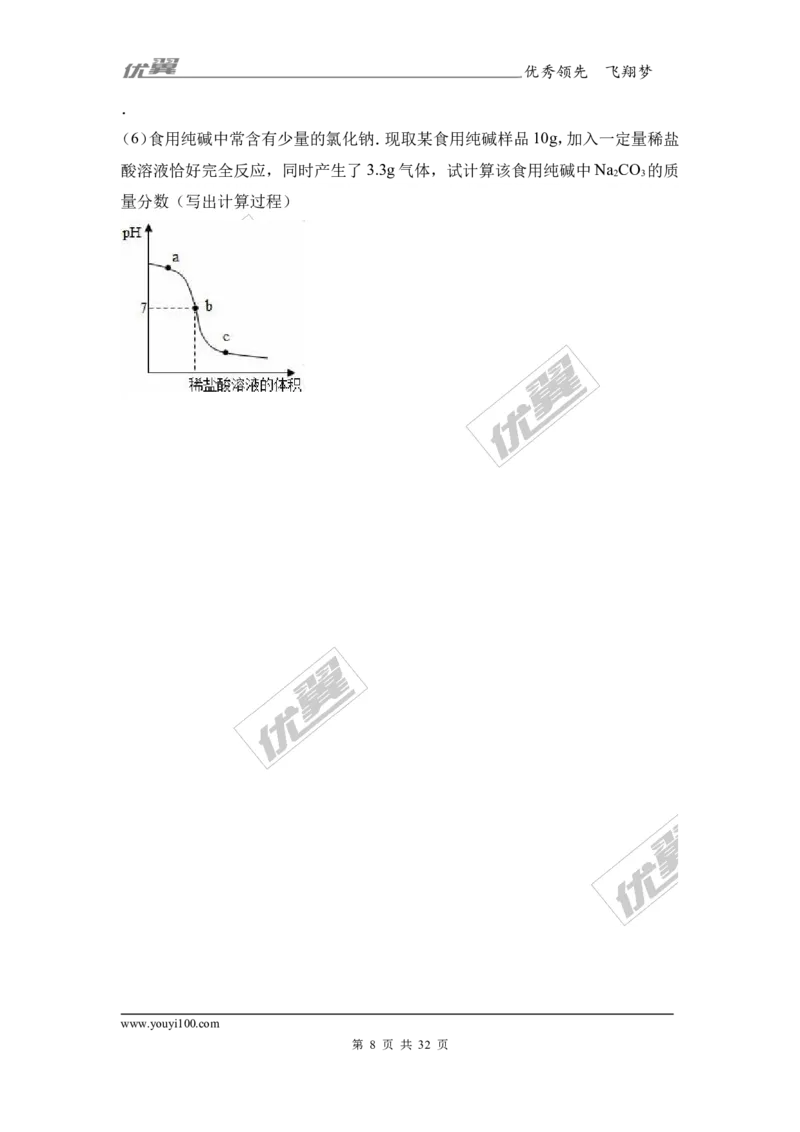 2017年河南省郑州校级中考化学模拟试卷（解析版）_初中化学_01.人教版初中化学_01.初中化学课件PPT--教案--试题_初中化学全套(课件--教案--配套)_18年初中化学9年级下