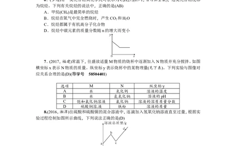 专题一信息给予题_初中化学_01.人教版初中化学_07.初中化学中考总复习_2018年（聚焦新中考）人教版_2018年（聚焦新中考）人教版第2篇考点跟踪专题突破练习全套