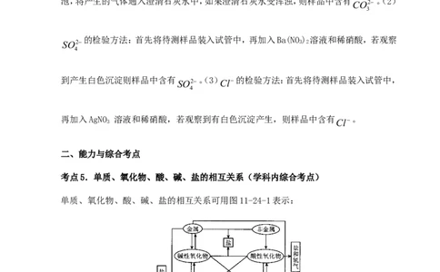 中考化学第一轮复习考点分析：生活中常见的盐_初中化学_01.人教版初中化学_01.初中化学课件PPT--教案--试题_初中化学全套_化学教案_化学：人教版九年级上册新版例题精讲(21份)
