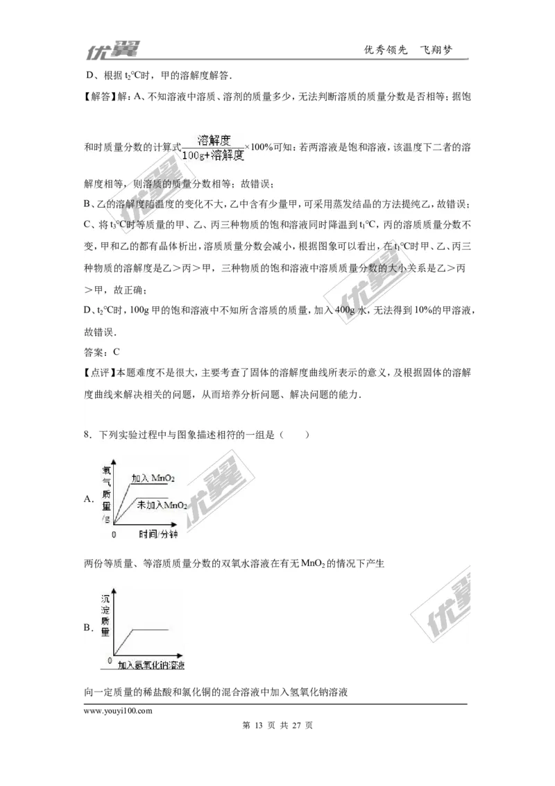 2016年四川省达州市中考化学试卷（word，解析版）_初中化学_01.人教版初中化学_01.初中化学课件PPT--教案--试题_初中化学全套(课件--教案--配套)_18年初中化学9年级上_2016年中考真题卷