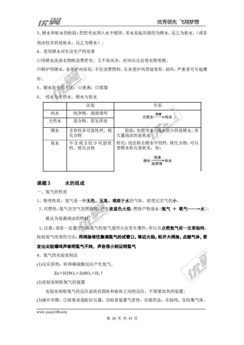 九年级化学上册知识点总结（按章节）_初中化学_01.人教版初中化学_01.初中化学课件PPT--教案--试题_初中化学全套(课件--教案--配套)_18年初中化学9年级上_18秋九化上(RJ)--7.复习资料