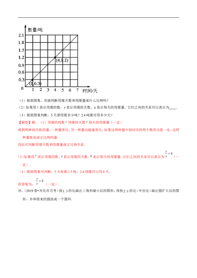 精品第四单元《正比例和反比例》期末备考讲义&mdash;六年级下册数学单元闯关（思维导图＋知识点精讲＋优选题训练）（解析版）北师大版_26春北师大版数学二下_19、赠送其它资料_旧版