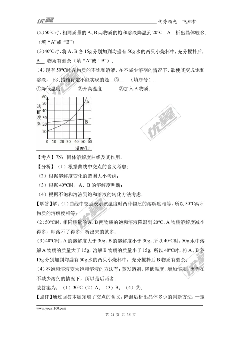 2017年广东省中考化学模拟试卷（解析版）（六）_初中化学_01.人教版初中化学_01.初中化学课件PPT--教案--试题_初中化学全套(课件--教案--配套)_18年初中化学9年级下_2017月考、模拟卷