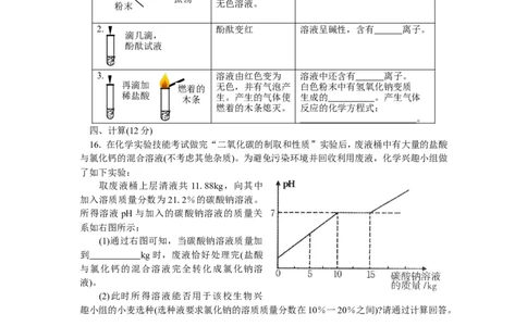 九年级上学期期末考试化学试题8_初中化学_01.人教版初中化学_01.初中化学课件PPT--教案--试题_初中化学18年试卷_人教版九年级化学上册2018