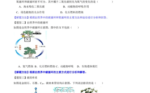 专题10碳及其氧化物（讲）-备战2017年中考化学二轮复习讲练测（原卷版）_初中化学_01.人教版初中化学_07.初中化学中考总复习_备战2017年中考化学二轮复习讲练测（讲）