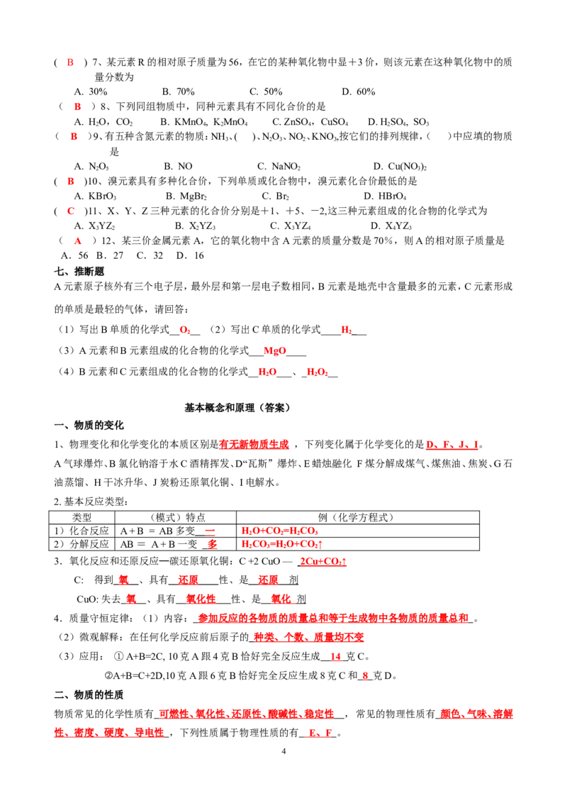 中考化学专题_初中化学_01.人教版初中化学_12.中考化学（赠送）