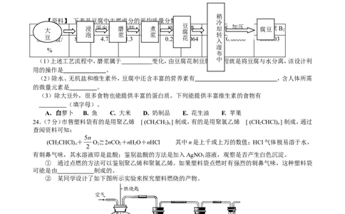 人教版九年级化学下册+第12单元+化学与生活+测试题_初中化学_01.人教版初中化学_01.初中化学课件PPT--教案--试题_初中化学&mdash;课件&mdash;教案&mdash;试题-推荐_9年级下课件教案试题_第12单元