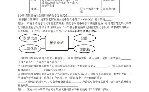 专题实验探究课后练习及详解_初中化学_01.人教版初中化学_07.初中化学中考总复习_人教版化学中考专题复习