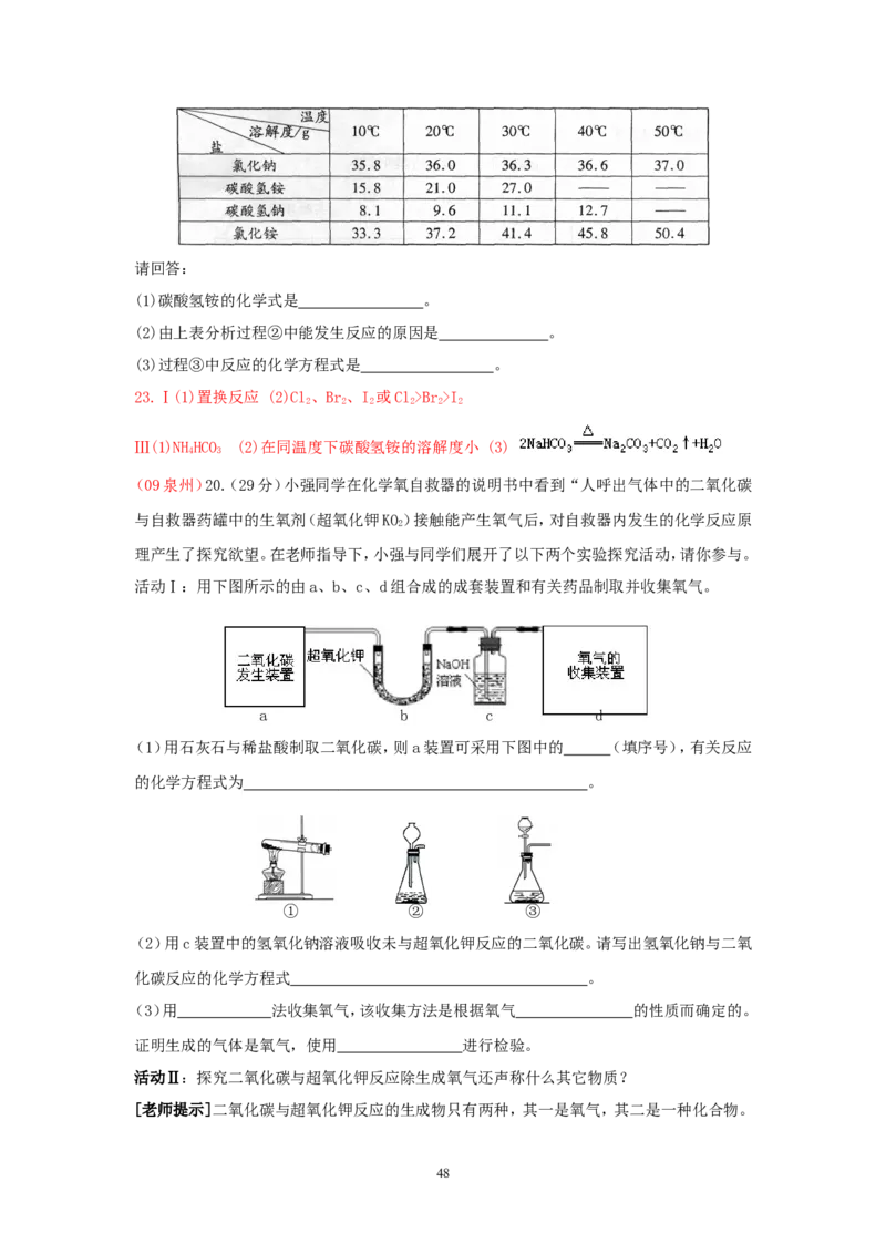 8年中考（2005-2012）全国各地中考化学真题分类汇编第10单元酸和碱_初中化学_01.人教版初中化学_01.初中化学课件PPT--教案--试题_初中化学全套_化学试题
