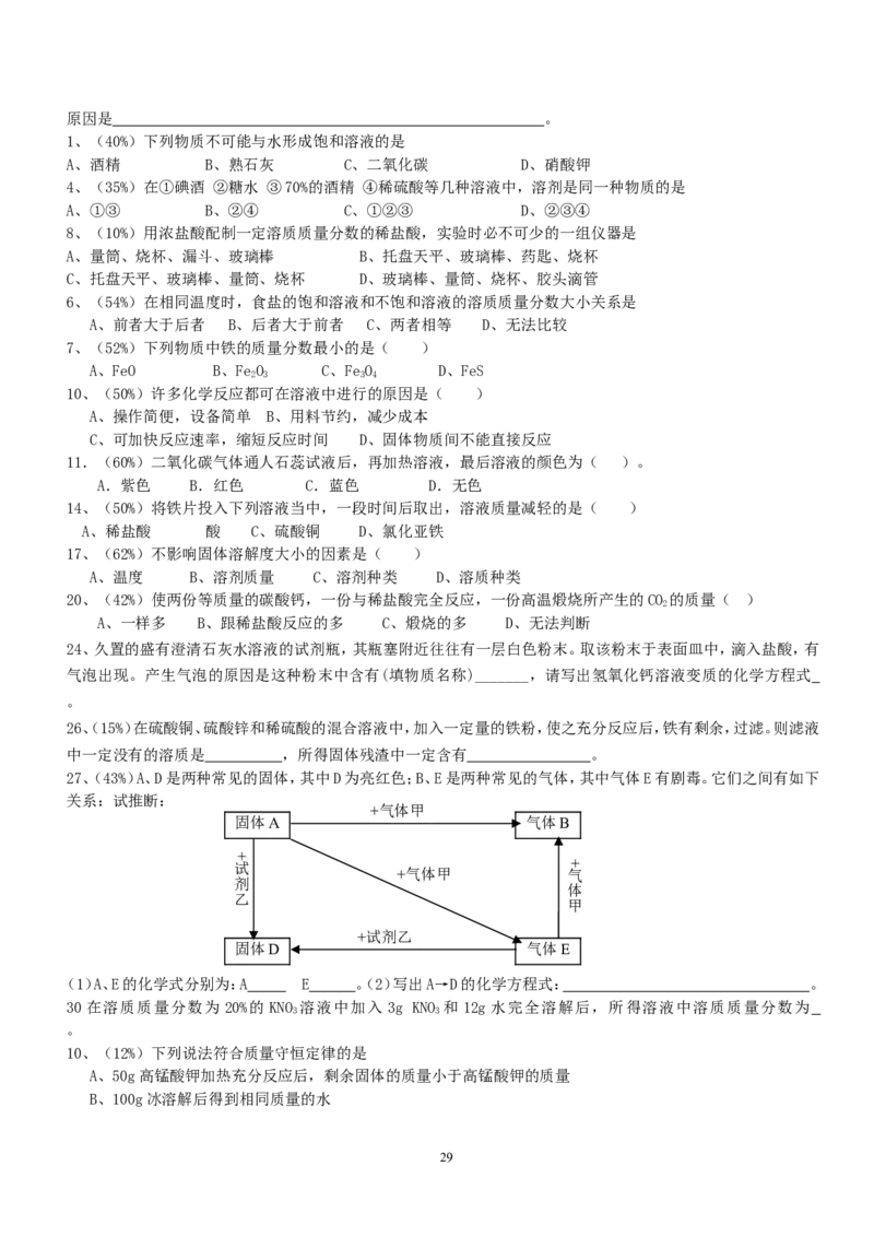 中考化学总复习之方程式及现象总结（经典必备篇）_初中化学_01.人教版初中化学_01.初中化学课件PPT--教案--试题_初中化学全套_化学教案_化学：中考化学复习必背知识整理（3份）