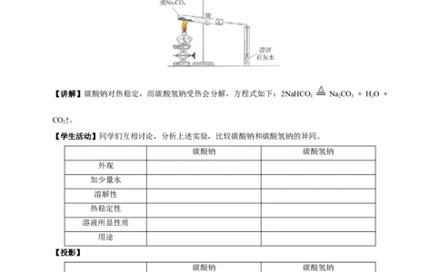 新教材精创2.1.2钠的几种化合物焰色试验教学设计（1）-人教版高中化学必修第一册_高化_2025春-人教版高中化学_01新版高中化学必修一_2.课件+教案+学案+练习有配套实验视频