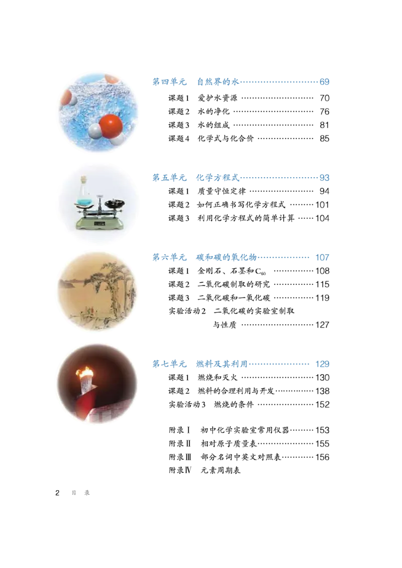 人教版初中化学九年级上册电子课本(新版)_初中化学_01.人教版初中化学_01.初中化学课件PPT--教案--试题_初中化学全套_化学教案_化学：人教版九年级新版上下册PDF电子课本（2份）