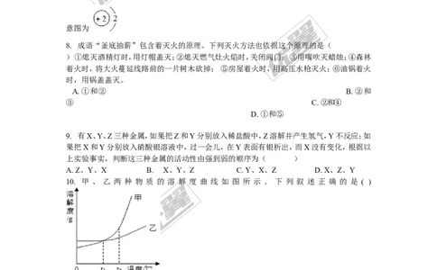 2015-2016学年江西省校级中考模拟试题_初中化学_01.人教版初中化学_01.初中化学课件PPT--教案--试题_初中化学全套(课件--教案--配套)_18年初中化学9年级下_18春九化下(RJ)--7.各地真题