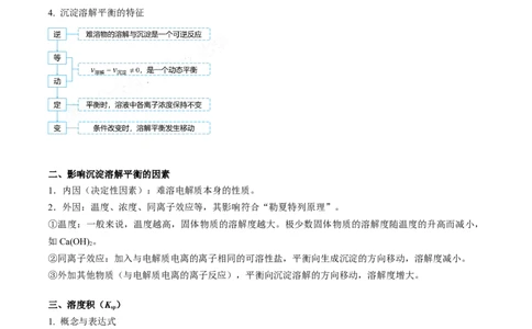 第21讲难溶电解质的沉淀溶解平衡（学生版）-（人教2019选择性必修1）_高化_595801221724高中化学新人教版选择性必修一二三电子版教案PPT课件高中试卷_选择性必修1册（人教版）_讲义