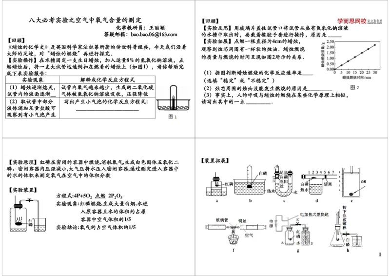 八大必考实验之空气中氧气含量的测定_初中化学_01.人教版初中化学_03.初中化学专项视频_10054化学八大必考实验9讲王丽颖_第3讲八大必考实验之空气中氧气含量的测定