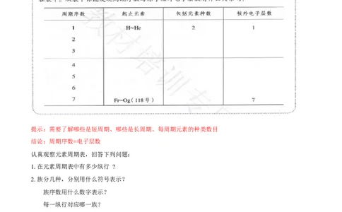 专题4.1.2元素周期表（备课堂教案）-上好化学课2020-2021学年高一上学期必修第一册同步备课系列（人教版2019）_高化_2025春-人教版高中化学_01新版高中化学必修一_教案