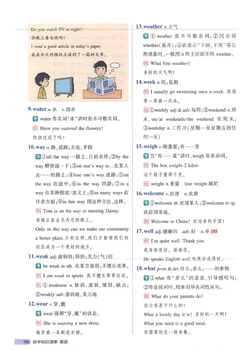 2025版53初中知识清单英语_初中全科《53初中知识清单》2025版