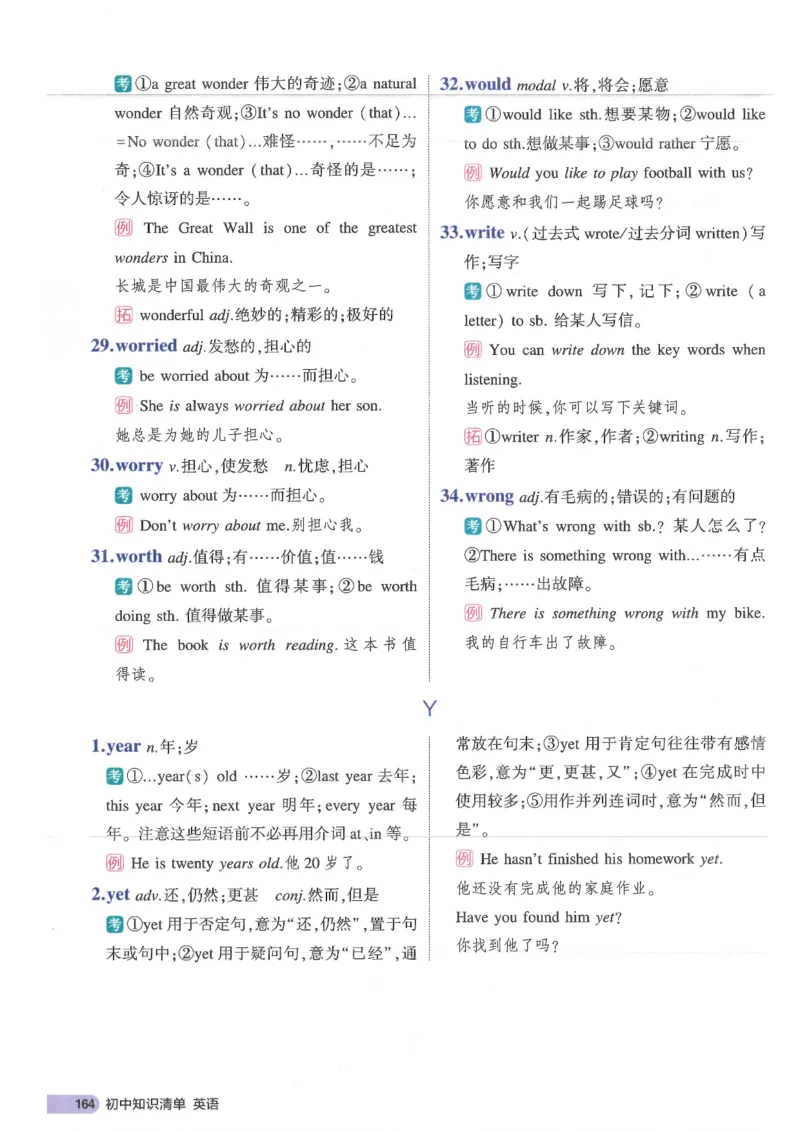 2025版53初中知识清单英语_初中全科《53初中知识清单》2025版