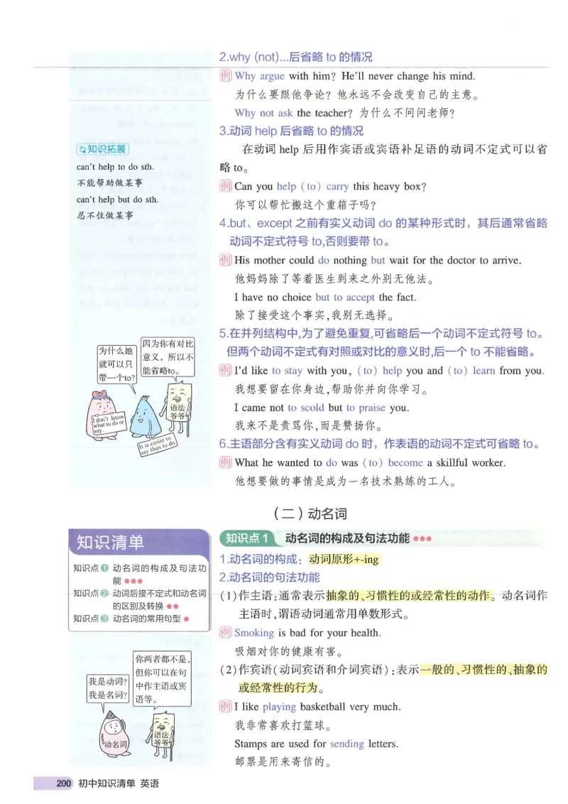 2025版53初中知识清单英语_初中全科《53初中知识清单》2025版