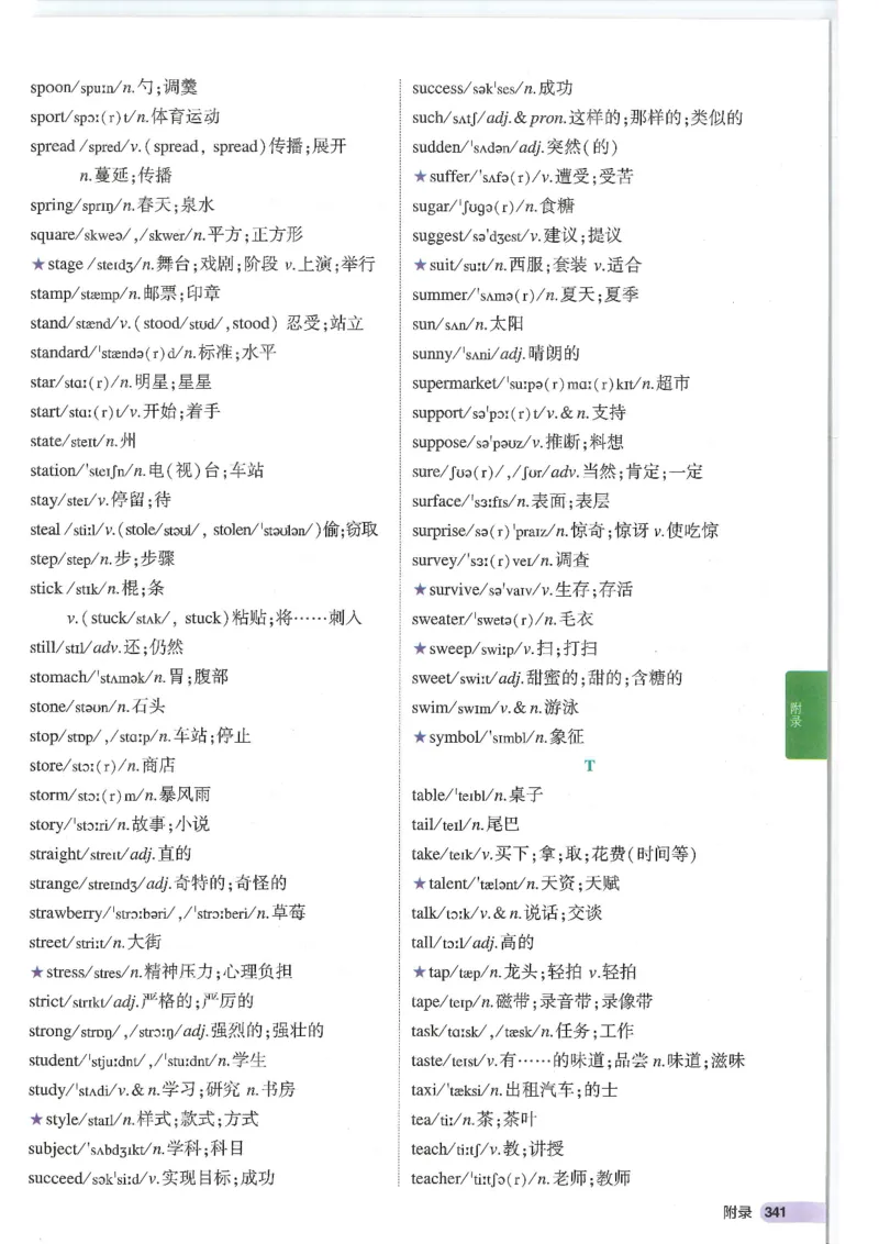 2025版53初中知识清单英语_初中全科《53初中知识清单》2025版