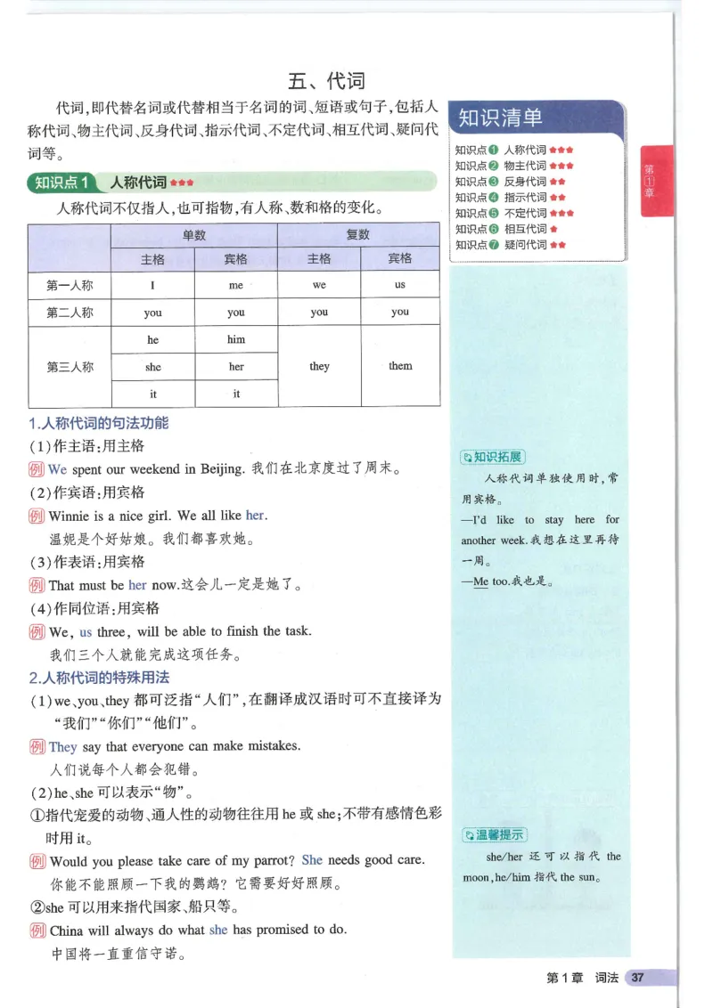 2025版53初中知识清单英语_初中全科《53初中知识清单》2025版