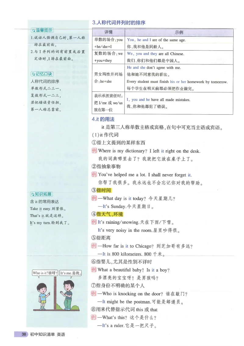 2025版53初中知识清单英语_初中全科《53初中知识清单》2025版