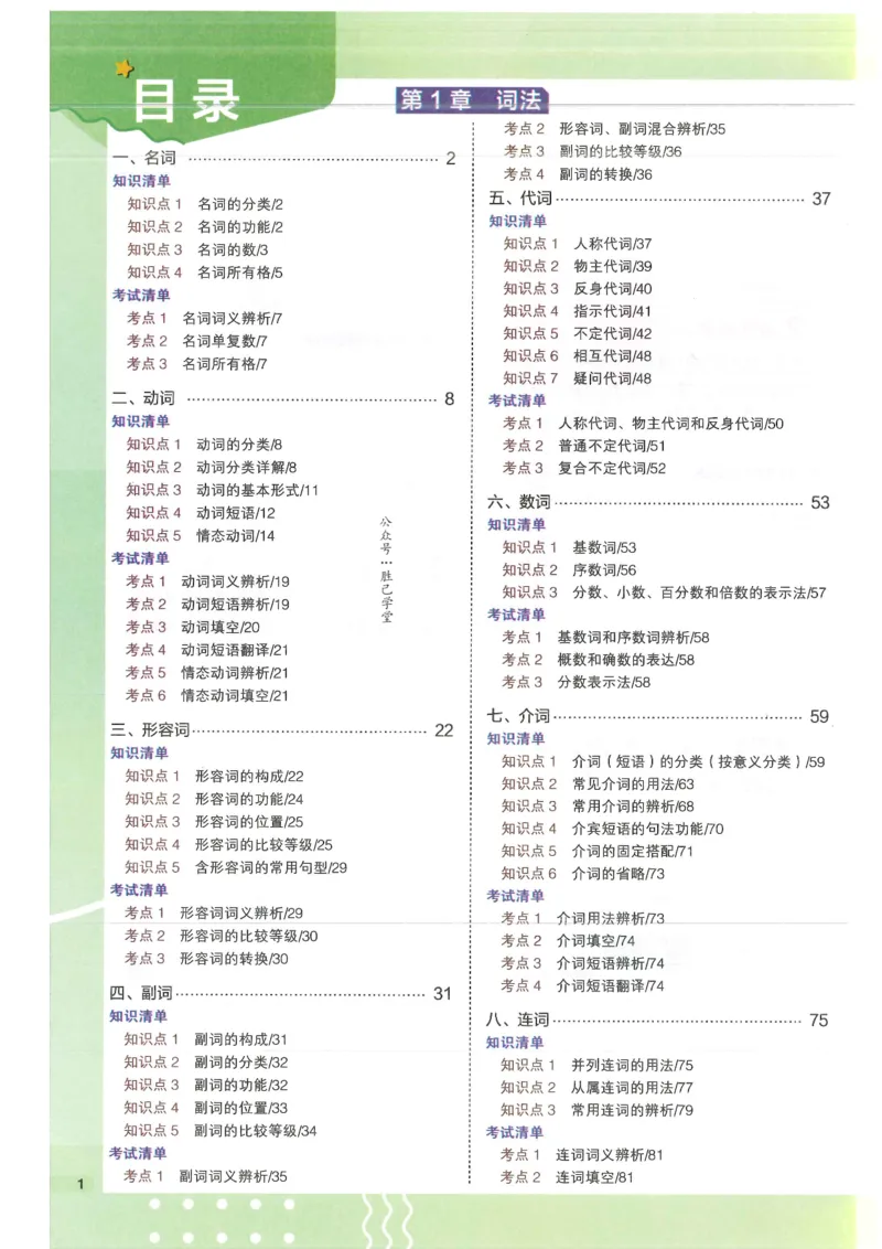 2025版53初中知识清单英语_初中全科《53初中知识清单》2025版