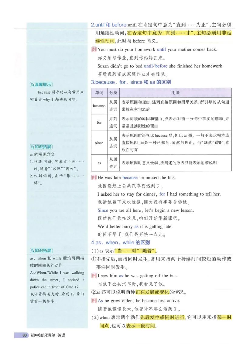 2025版53初中知识清单英语_初中全科《53初中知识清单》2025版