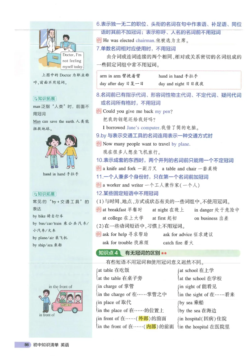 2025版53初中知识清单英语_初中全科《53初中知识清单》2025版