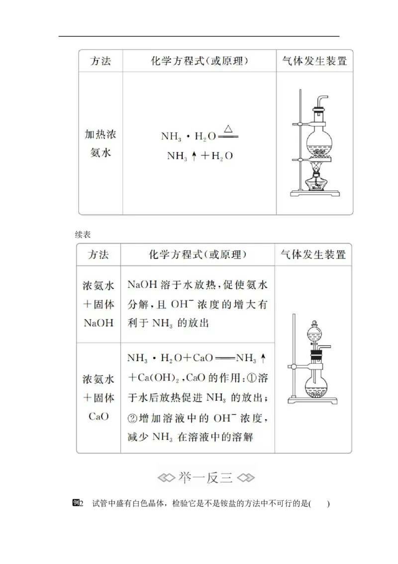 第五章第二节第二课时_高化_2025春-人教版高中化学_02新版高中化学必修二_5.试卷习题_同步讲义+测试（赠送，无第6章）_5.2氮及其化合物讲义+测试（3课时，含解析）
