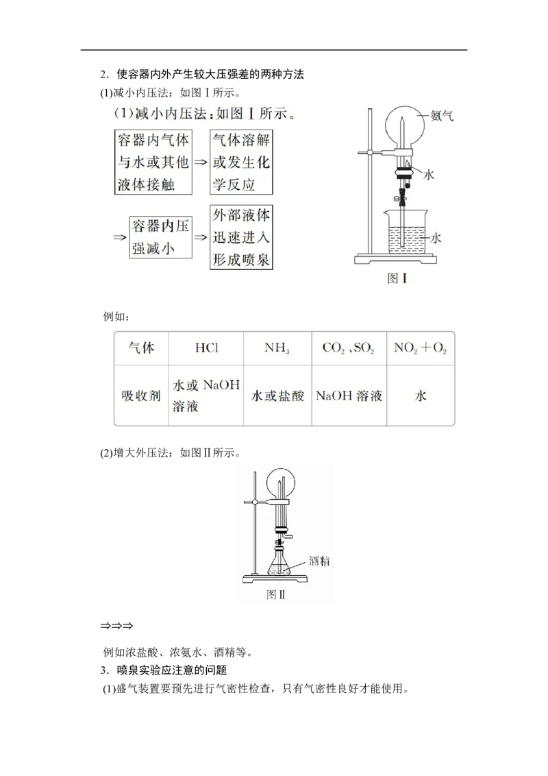 第五章第二节第二课时_高化_2025春-人教版高中化学_02新版高中化学必修二_5.试卷习题_同步讲义+测试（赠送，无第6章）_5.2氮及其化合物讲义+测试（3课时，含解析）