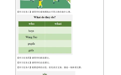 4Unit2PhysicalExercisesPartB_国家课_学习任务单_26春四年级上下册人教版_四上英语合集人教版PEP英语四年级上册新教材（教学视频+课件+动画+音频+练习+教案）_17练习资料_《小学英语》