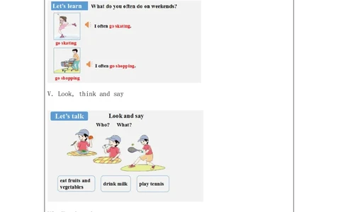 4Unit2I'mhealthyPartA_国家课_学习任务单_26春四年级上下册人教版_四上英语合集人教版PEP英语四年级上册新教材（教学视频+课件+动画+音频+练习+教案）_17练习资料_《小学英语》