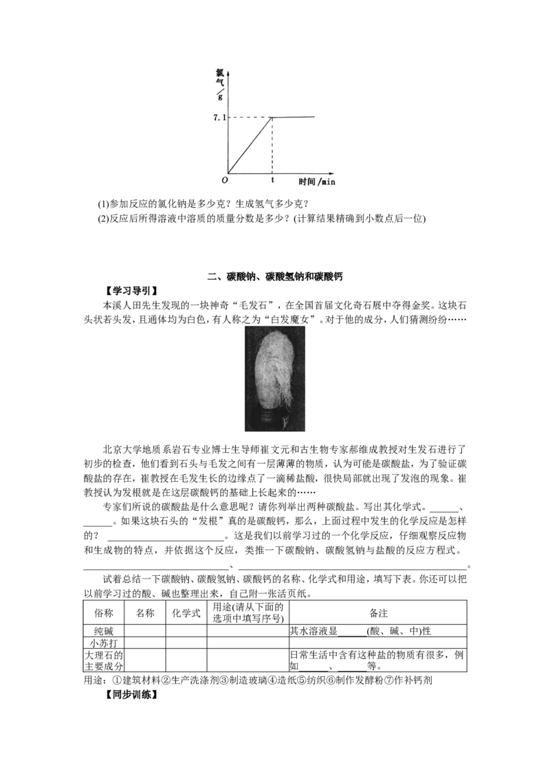 第十一单元--盐化肥_初中化学_01.人教版初中化学_01.初中化学课件PPT--教案--试题_初中化学&mdash;课件&mdash;教案&mdash;试题-推荐_9年级下课件教案试题_9年级下教案_第11单元