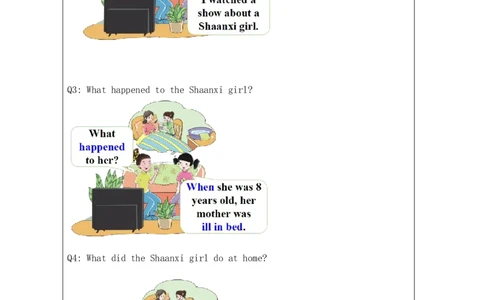 18Unit6WhatdidyoudolastweekendPartB_国家课_学习任务单_26春四年级上下册人教版_四上英语合集人教版PEP英语四年级上册新教材（教学视频+课件+动画+音频+练习+教案）_17练习资料