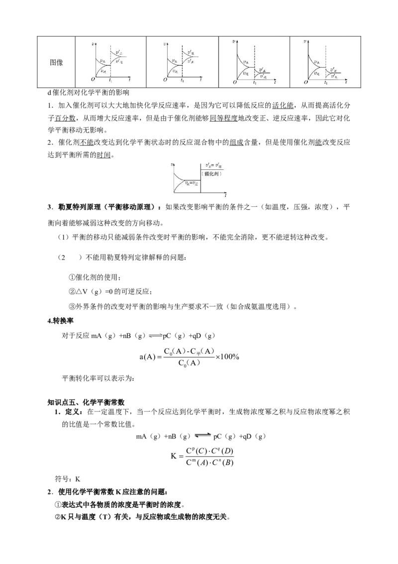 第二章总结（原卷板）_高化_2025春-人教版高中化学_03新版高中化学选择性必修1_04习题试卷_同步练习+单元测试1配套A