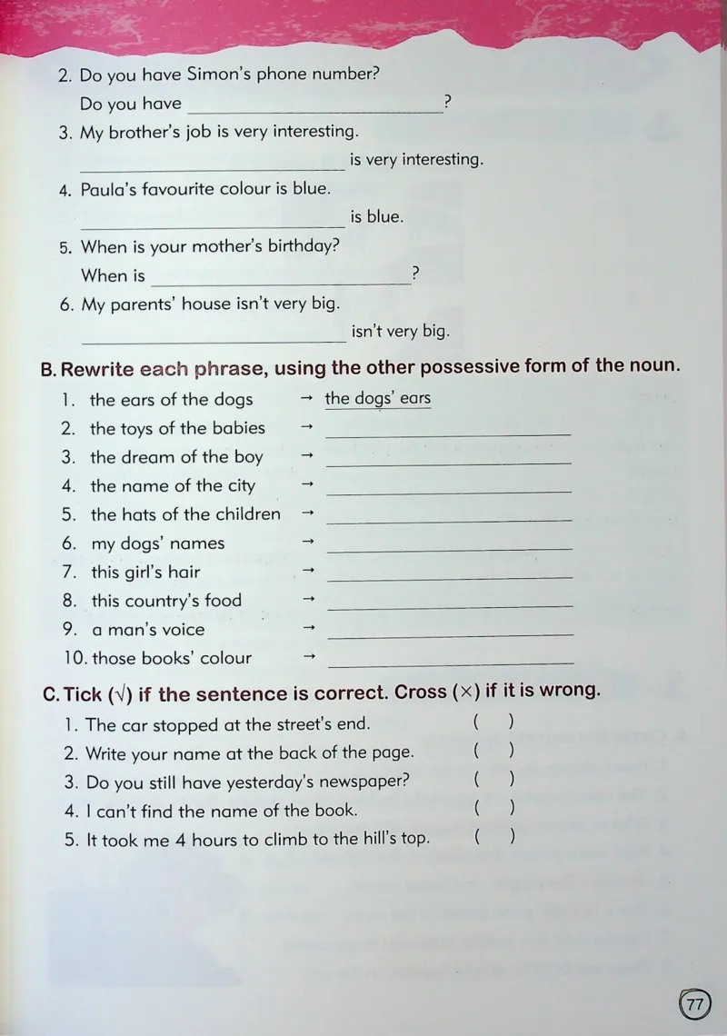 4英语~文霸-新_26春四年级上下册人教版_四上英语合集人教版PEP英语四年级上册新教材（教学视频+课件+动画+音频+练习+教案）_17练习资料_小学英语（预习复习资料大礼包）