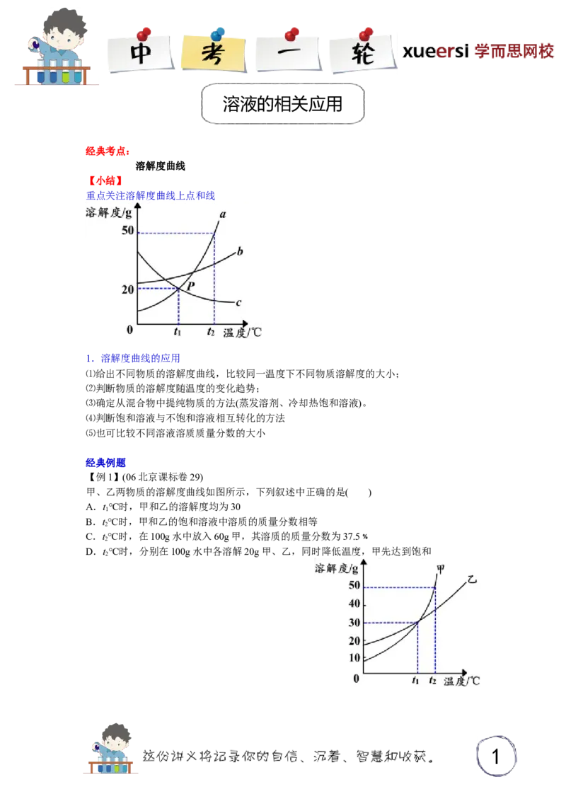 溶液的相关应用_初中化学_01.人教版初中化学_03.初中化学专项视频_[3934]2012中考一轮：化学考点拔高串讲_第4讲溶液的相关应用